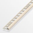 ALFER - Arrêt carrelage arrondi PVC beige 10x2.5mm - vignette