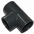 INTERPLAST - Te Ø 50 Mm,  Pvc 90° Pression A Coller. - vignette