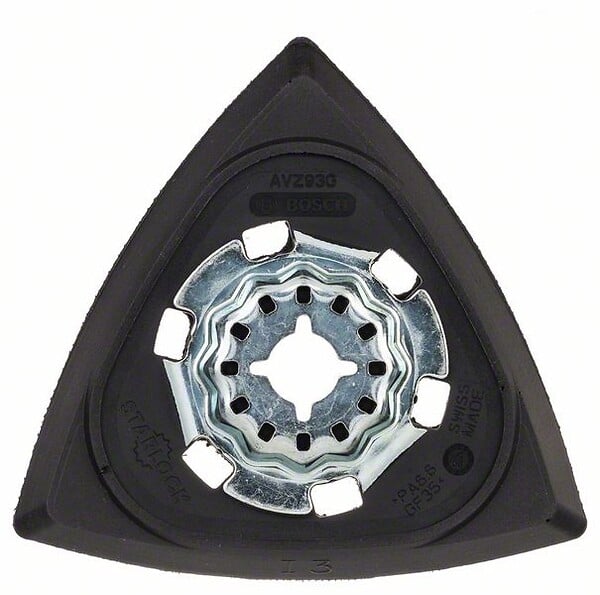 BOSCH - Plateau de ponçage Starlock AVZ 93 G - 93mm - Triangulaire - large