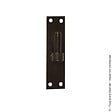AFBAT - Gond sur platine bout carré Hauteur 180mm noir - vignette