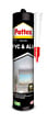 PATTEX - Mastic colle fixation PVC Alu transparent - 450g - vignette