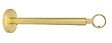 CESSOT - Support long fermé, diamètre 20mm, décor laiton mat - vignette