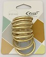 CESSOT - 10 anneaux pour tringle - Laiton mat - Diam.30mm - vignette