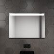 AURLANE - Miroir de salle de bain LED - 80x60cm - vignette