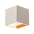 SLV - SOLID CUBE, applique, gris, QT14 max. 25W - vignette