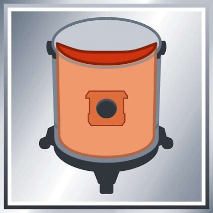 EINHELL - Set 5 Sacs à Poussière Pour Aspirateur 15 Litres - large