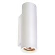 SLV - PLASTRA TUBE rond, applique, plâtre blanc, GU10 - vignette