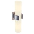 SLV - DENA 2, applique, alu brossé, verre partiellement satiné, 2x E14, max. - vignette