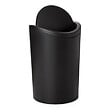 TATAY - Poubelle Standard 6 litres Noir couvercle basculant - vignette