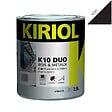 KIRIOL - K10 DUO NOIR SATIN 2,5L -Primaire/finition à base de résines alkydes-KIRIOL - vignette