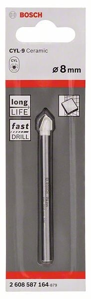 BOSCH - Forets à carrelage CYL-9 Ceramic 8 x 80 mm Pack de 1 - large