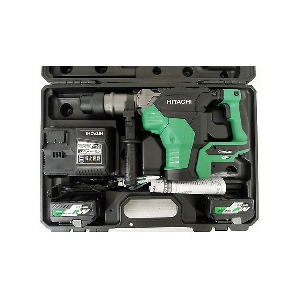 HITACHI - Perfo burineur HIKOKI DH36DMA SDS-Max 18/36V 8/4Ah (2x4Ah) - large