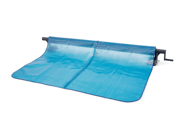 INTEX - Enrouleur bâche à bulles piscines tubulaires rect. - 274cm à 488cm - large