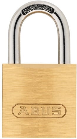 ABUS - Cadenas à clé Laiton 713-30mm, 2 clés - large