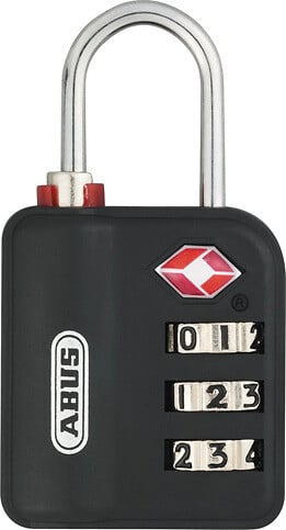 ABUS - Cadenas à Combinaison 147-30mm TSA Noir Blister - large