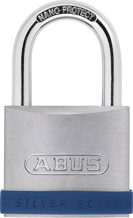 ABUS - Cadenas à clé Silver Rock Série 5 55mm, 2 clés - large