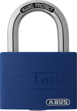 ABUS - Cadenas à clé T65AL-30mm MyLock personnalisable - large