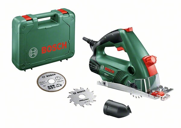 BOSCH - Scie circulaire multifonction 400W BOSCH PKS 16 MULTI - large
