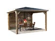 HABRITA - Pool house bois Blueterm 14.36m² - L.379xH.284xP.379cm - vignette