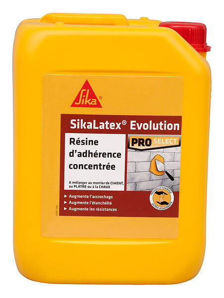 SIKA - Résine adhérence SikaLatex Evolution - Liquide - 5L - large