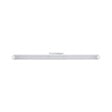 XANLITE - Éclairage de miroir rechargeable tactile, flux 100 lm, lumière blanc neutre 4000 K, variateur d’intensité, recharge USB, fixation adhésive ou vissée avec support magnétique, usage miroir et tableau - vignette