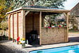 HABRITA - Pool house Blueterm 14.36m2 - Bois - vignette