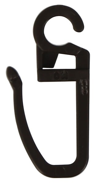 MOBOIS - Agrafes à ruflette - Lot 12 - Noyer - 11/20 mm - large