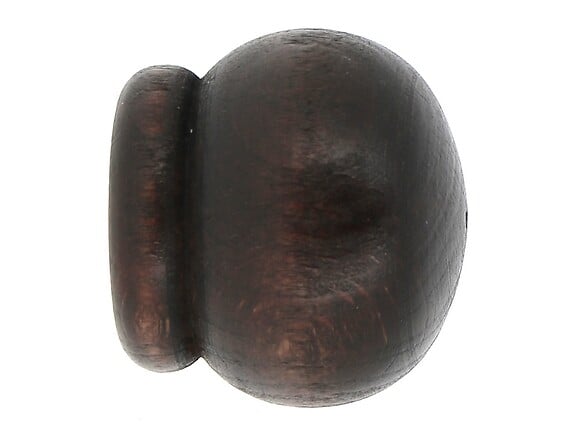 MOBOIS - 2 embouts massif anglais d20 noyer - large