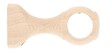 MOBOIS - Support de tringle à rideau en bois brut - Diam.35xH.100mm - vignette
