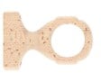 MOBOIS - 2 supports monobloc courts bois brut - vignette