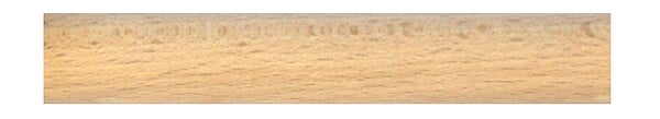 MOBOIS - Tringle à rideaux en bois brut D11 - L.80cm - large