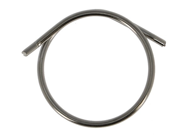 MOBOIS - Lot de 10 anneaux brisés nickelés Diam.30mm - large
