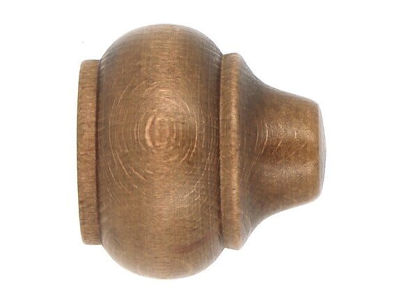 MOBOIS - 2 embouts rustique a emboiter D.35 decor chene - large