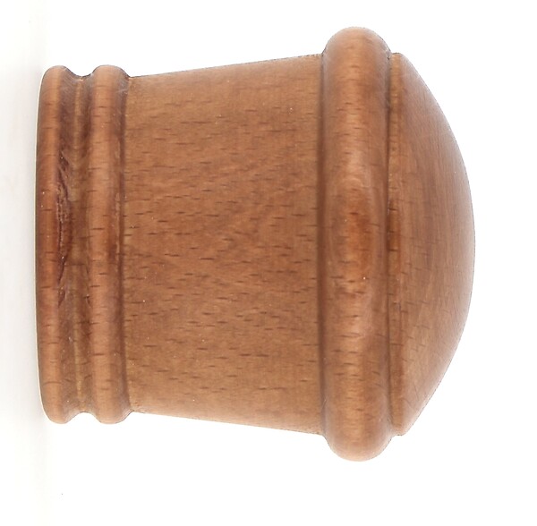 MOBOIS - 1 embout corona a emb. d35 merisier - large