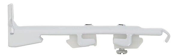 MOBOIS - Supports muraux doubles Rail Express - Blanc - Lot de 2 - large