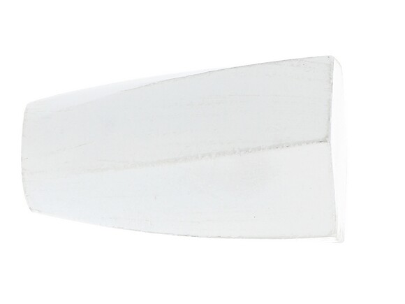MOBOIS - Embout décoratif Cone Twist diam.20 mm - Blanc patine argent - large