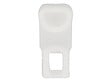 MOBOIS - Glisseurs plastique blanc - Lot de 12 - Pour rail 24x16 mm - vignette