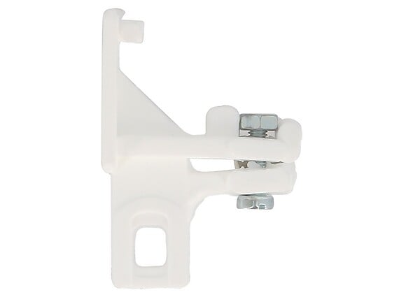 MOBOIS - Butée de rail rideau polyéthylène blanc - Lot de 2 - large
