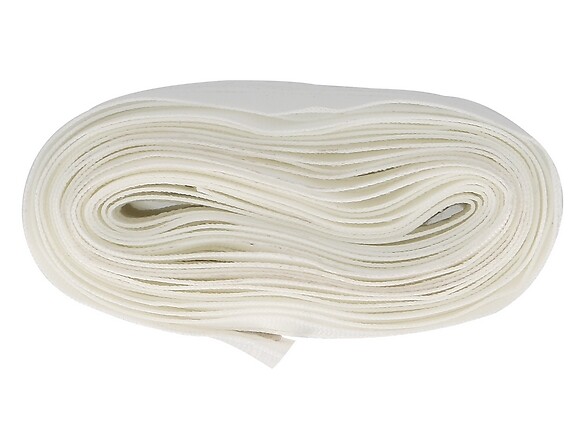 MOBOIS - Galon à froncer en tissu Blanc - H.76mmxL.3.6m - large
