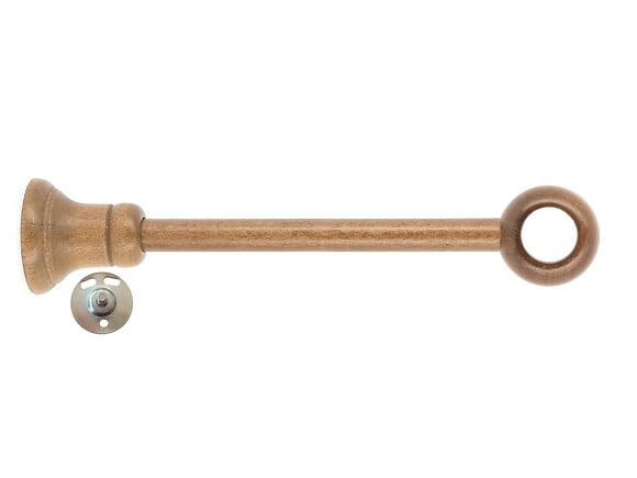 MOBOIS - 1 SUPPORT A OEIL RECOUPABLE 110-280MM AXE/MUR D.28mm DECOR CHENE - large
