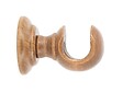 MOBOIS - Support de plafond ouvert court pour tringle - Chêne - D28 - vignette