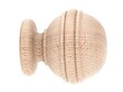 MOBOIS - 1 emb boule rainuree a visser d28 brut - vignette