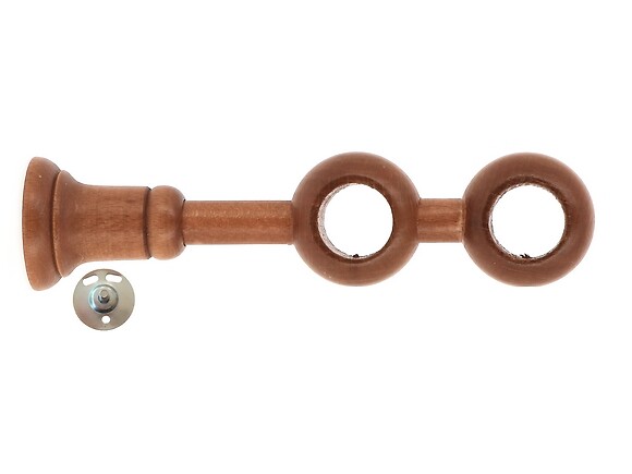 MOBOIS - 1 support double d28 merisier - large
