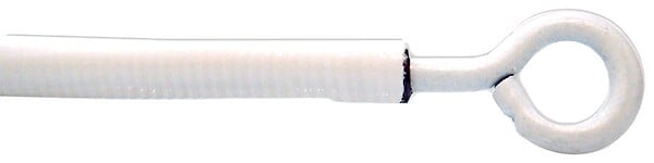 MOBOIS - Tringle à ressort métal gainée - Blanc - 5 mètres - large