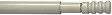 MOBOIS - Tringle à vitrage extensible métal blanc - 40 à 65cm - vignette