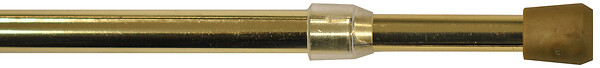 MOBOIS - Tringle ronde autobloquante laiton - 30-45cm - large