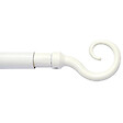 MOBOIS - Tringle extensible blanc brillant - 40-65cm - Diam.10mm - vignette