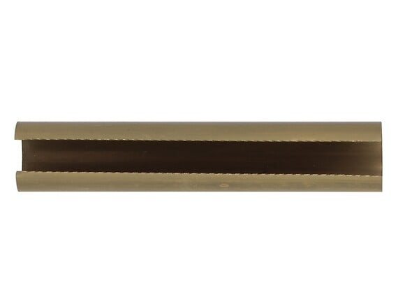 MOBOIS - Jonction pour barre à rideaux métal 20mm - Brut acier - large