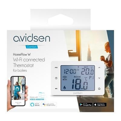 AVIDSEN - Thermostat filaire connecté - Avidsen HomeFlow W - large