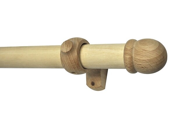 MOBOIS - Kit bois Ø28mm 3m00 embout ogive brut - large